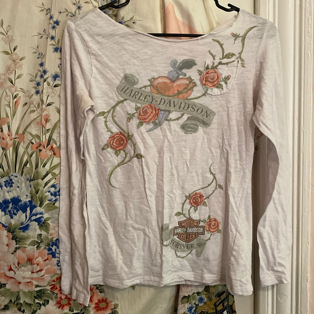 Harley Davidson long sleeve shirt 🌺